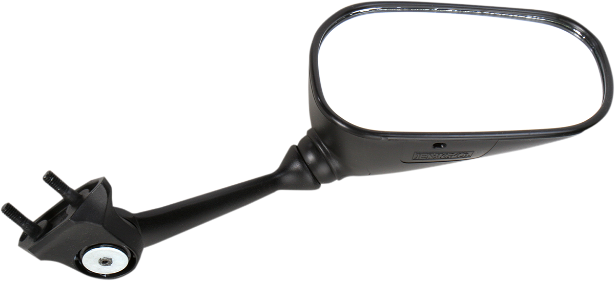 EMGO Mirror - Side View - Oval - Black - Right 20-57901