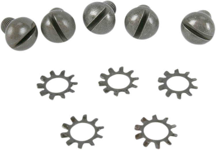 COLONY Screw Kit - Outer/Wheel Hub - Round/Button-Head - Parkerized 9670-10