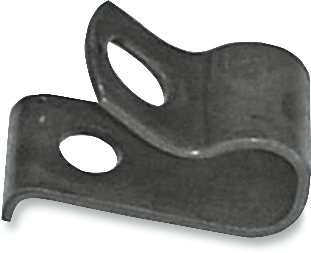 COLONY Clamp - Speedometer Cable - Parkerized - '36-'51 Harley-Davidson 9646-1