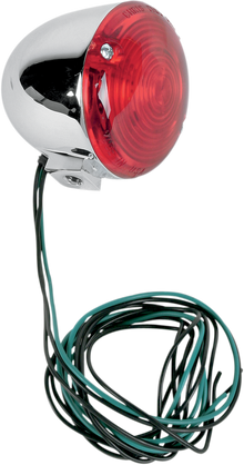 CHRIS PRODUCTS Turn Signal - Flat Lens - Red 8395R