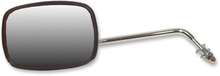 EMGO Mirror - Side View - Plain Face/Rectangle - Short Stem - Left - Bolt-On - Each 20-21714