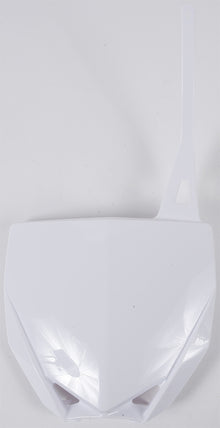 Front Number Plate White
