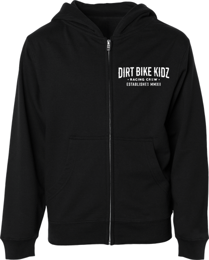 Speed & Style Youth Zip Hood Black Yl