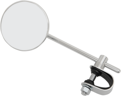 EMGO Mirror - Side View - Round - Chrome - 6" Stem - Left/Right - Each 20-06816