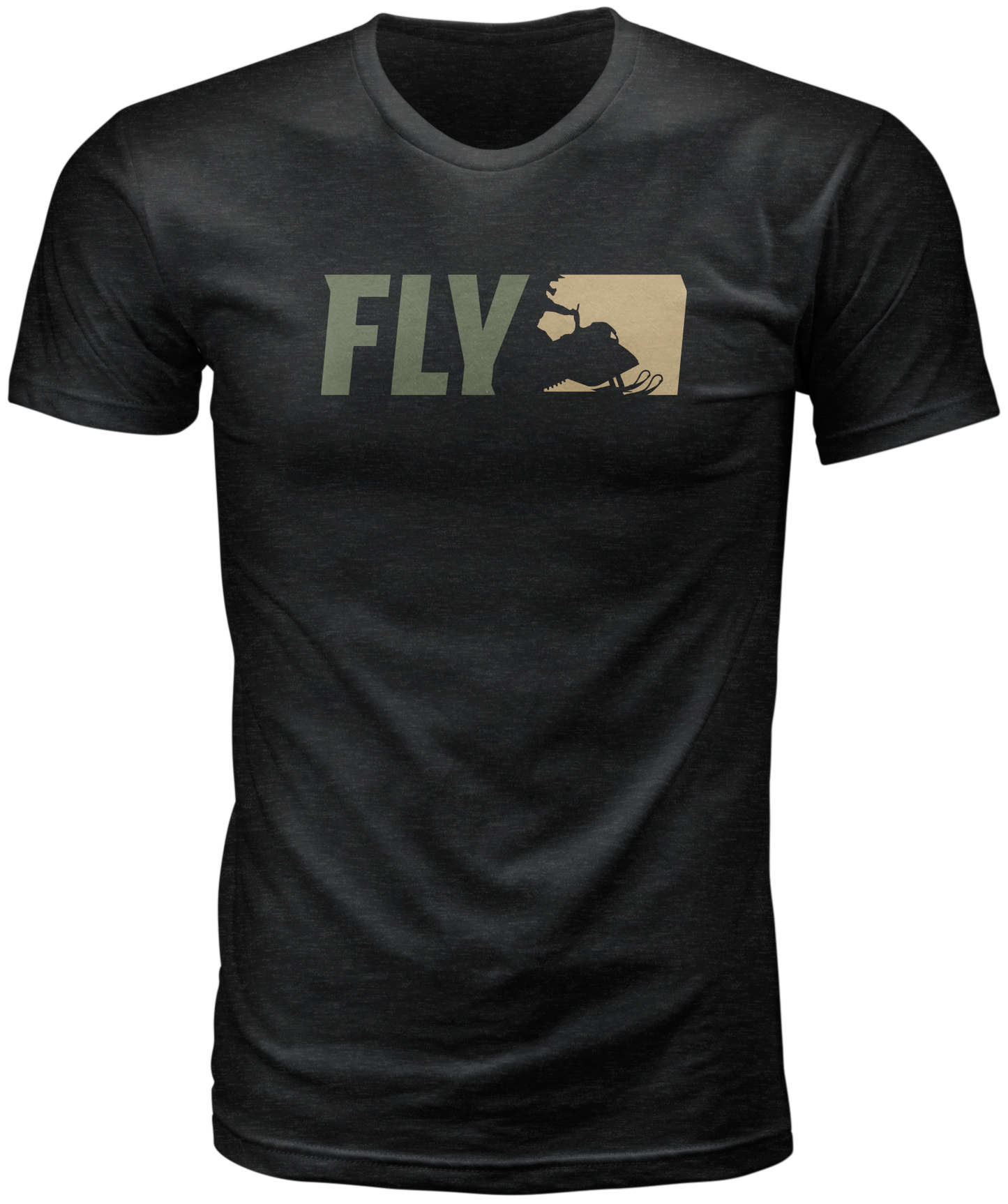 Fly Primary Tee Black Md
