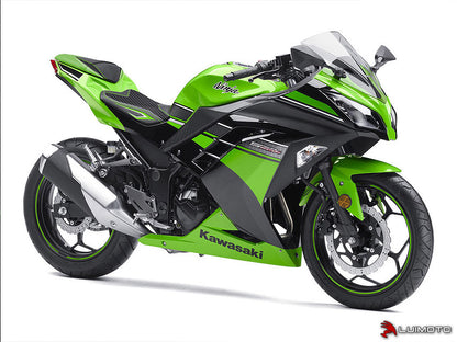 LUIMOTO (Sport) Passenger Seat Covers for the KAWASAKI Ninja 300 (13-17)