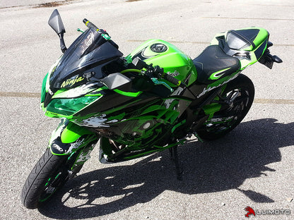 LUIMOTO (Sport) Passenger Seat Covers for the KAWASAKI Ninja 300 (13-17)