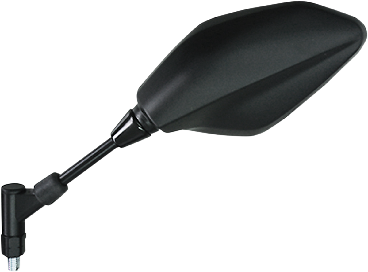EMGO Mirror - Side View - Polygon - Black - Left 20-34932