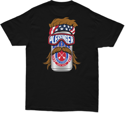 Mullet Madness Tee Black Sm