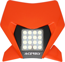 Headlight Vsl Ktm `16 Orange
