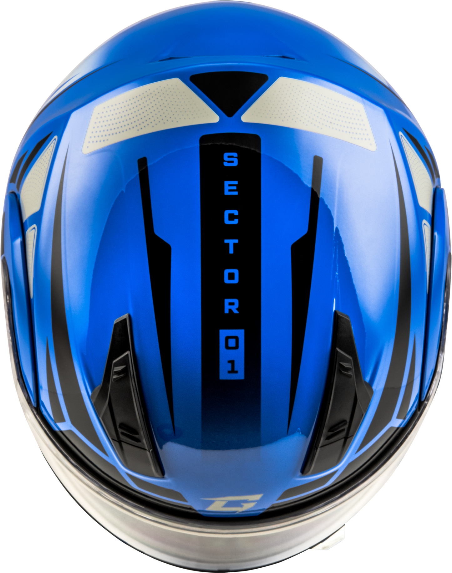 Md 04 Sector Helmet Blue/Black 2x