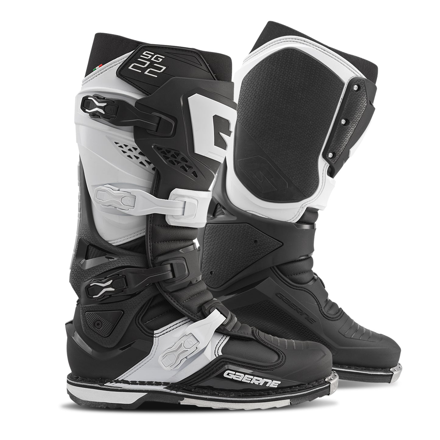 Sg22 Boots Black/White Sz 10