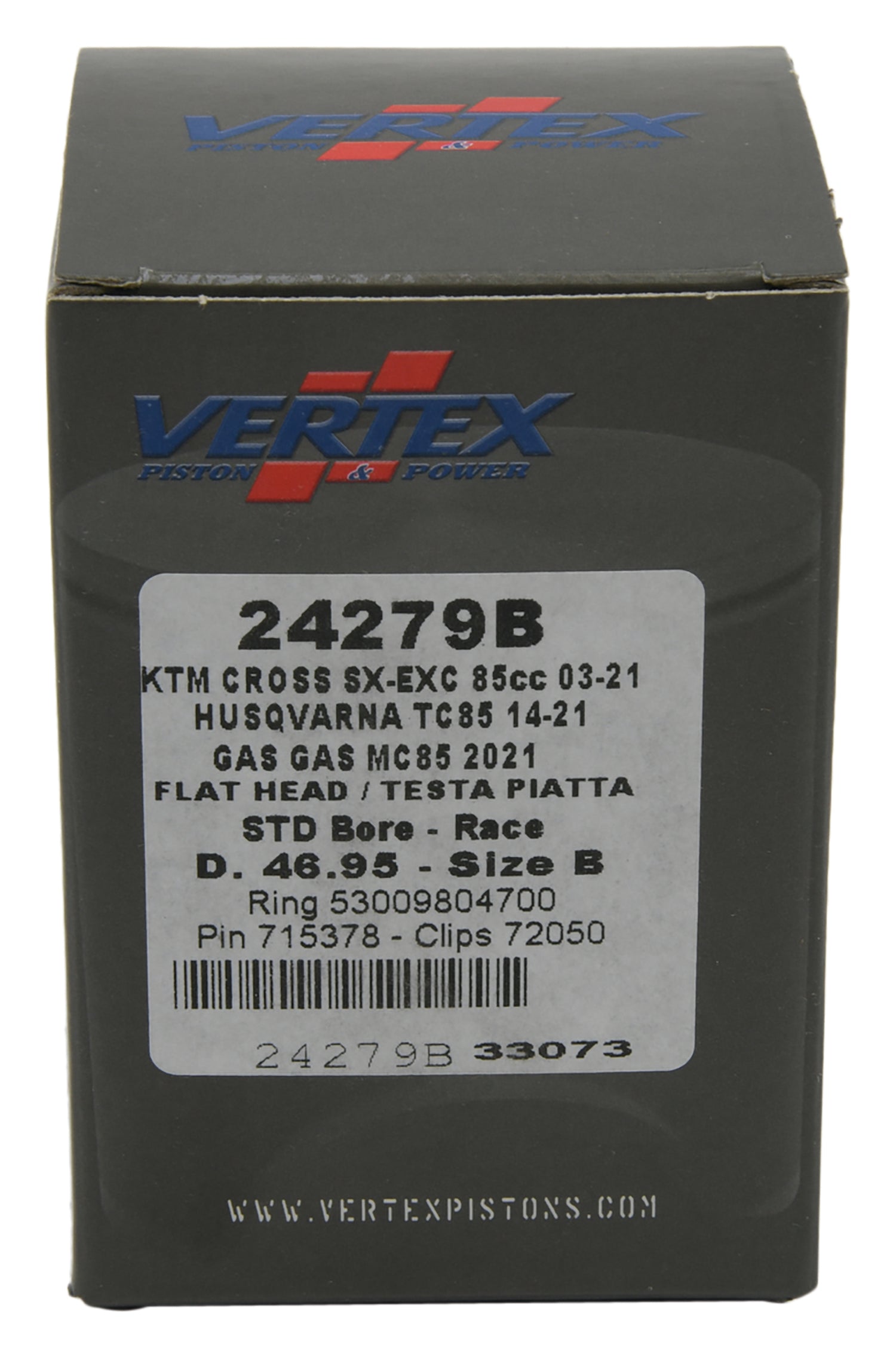 Piston Kit Cast Race 46.95/Std Husq/Ktm