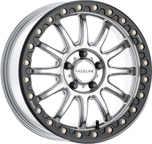 Alpha Hyper 15x7 5x114.3 +25 Silver W/ Black Ring