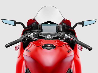 Stealth Sport Mirror Black Pair Duc