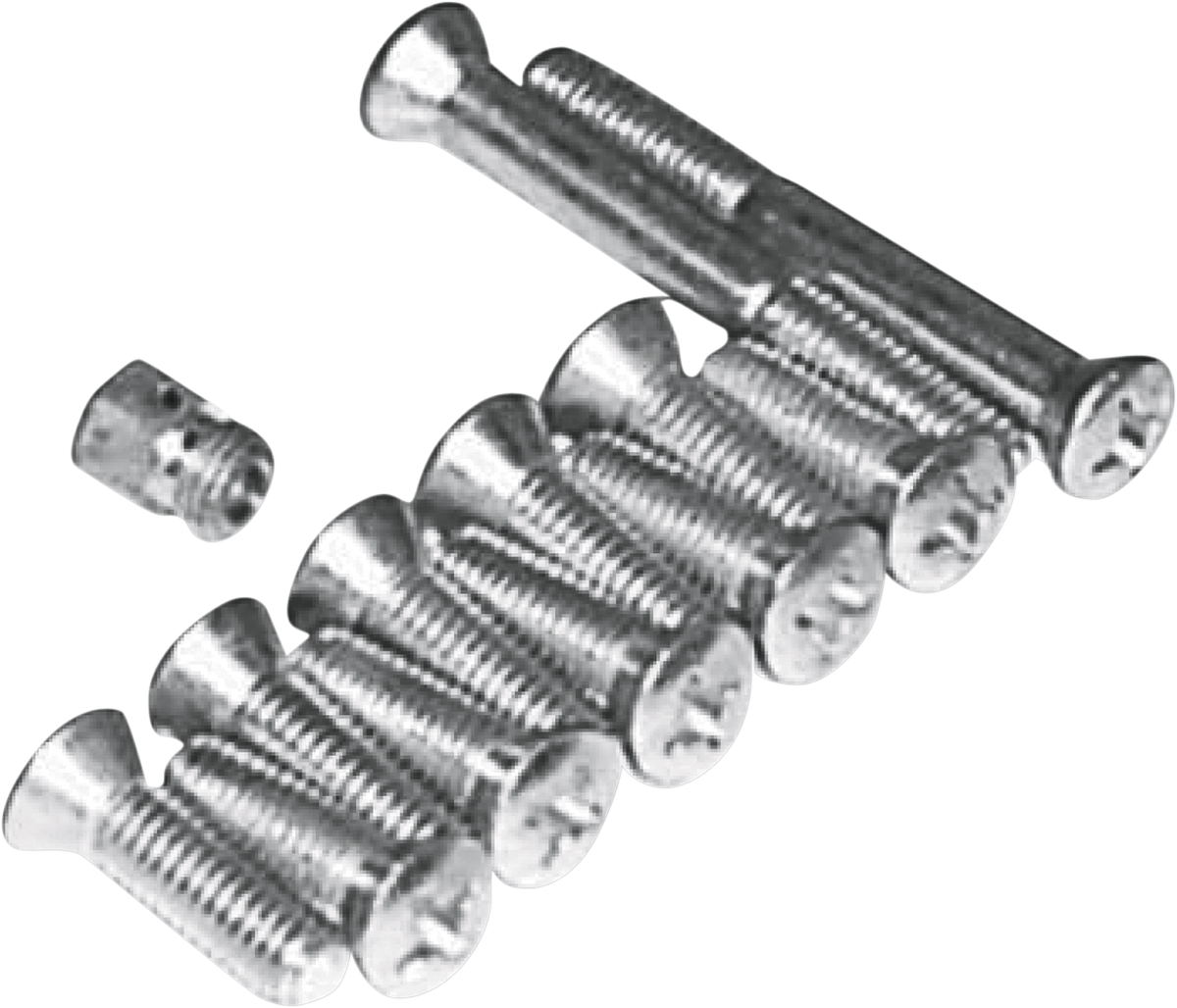 COLONY Screw Kit - Transmission Top Cover - Flat/Countersunk - Cadmium Plated 2104-13