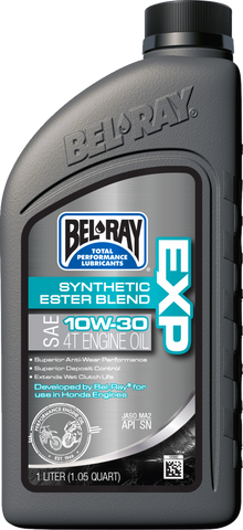BEL-RAY EXP Synthetic Blend 4T Oil - 10W-30 - 1 L 300894150160