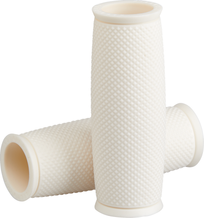 BILTWELL Replacement Alumicore Grip Sleeves - 1" - Recoil - White 6707-0201
