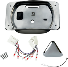 CUSTOM DYNAMICS Taillight Eliminator/License Plate Mount - Chrome CD-ELIM-TL-C