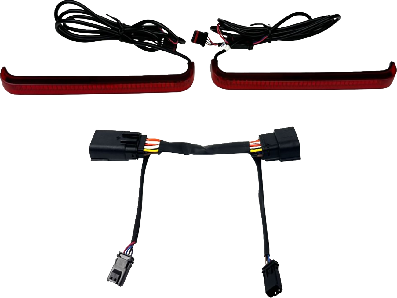 CUSTOM DYNAMICS LED Saddlebag Light - Low-Profile - Red CD-LP-23-R