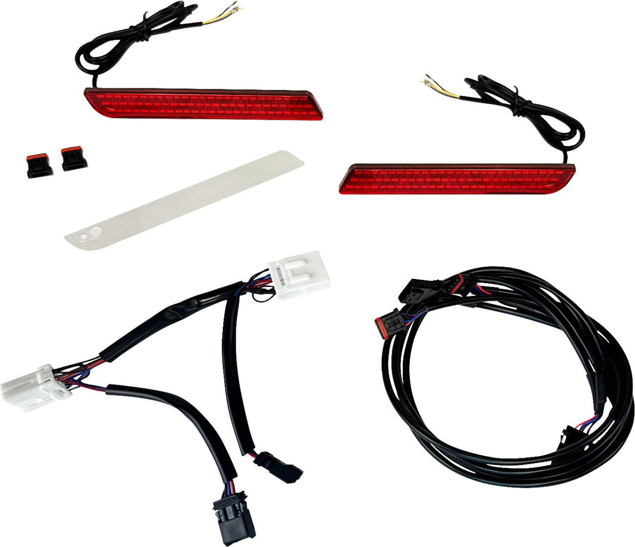 CUSTOM DYNAMICS LED Reflector Light - Fender - Red CD-TKE-REF-13-R