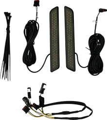 CUSTOM DYNAMICS LED Fork Reflector - Smoke CD-FORK-LRST-SB