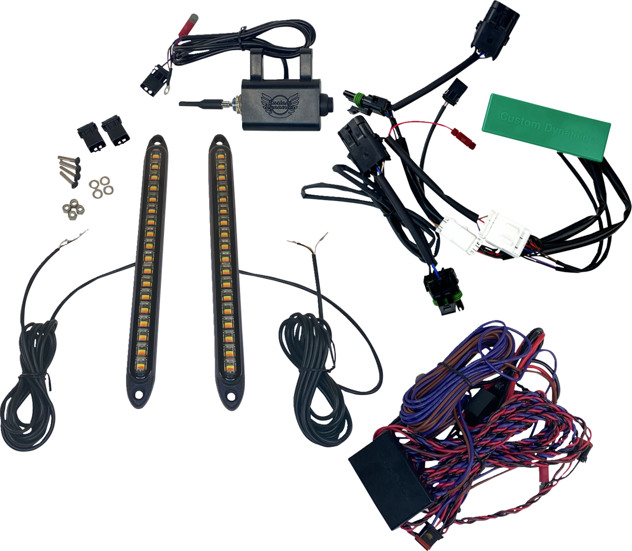 CUSTOM DYNAMICS Turn Signal Kit - Front/Rear - Maverick CD-SXS-MAVX3