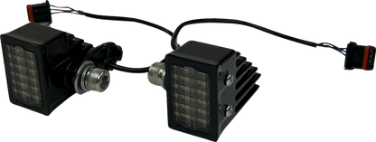 CUSTOM DYNAMICS LED Turn Signals - Front - Gloss Black CD-LRST-FTS-B