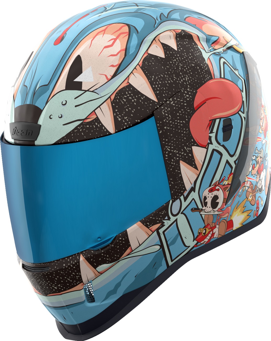 ICON Airform™ Helmet - 9 Lives - MIPS® - Blue - XS 0101-17383