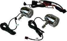 CUSTOM DYNAMICS LED Fog Light - Halo - Chrome PB-FOG-23-C