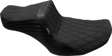 LE PERA Tailwhip Seat - Double Diamond w/ Gripper - FLH/FLT '23-'25 LV-587DDGP