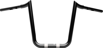 LA CHOPPERS 1-1/4" Prime Ape Handlebar - 12" - Black LA-7359-12B