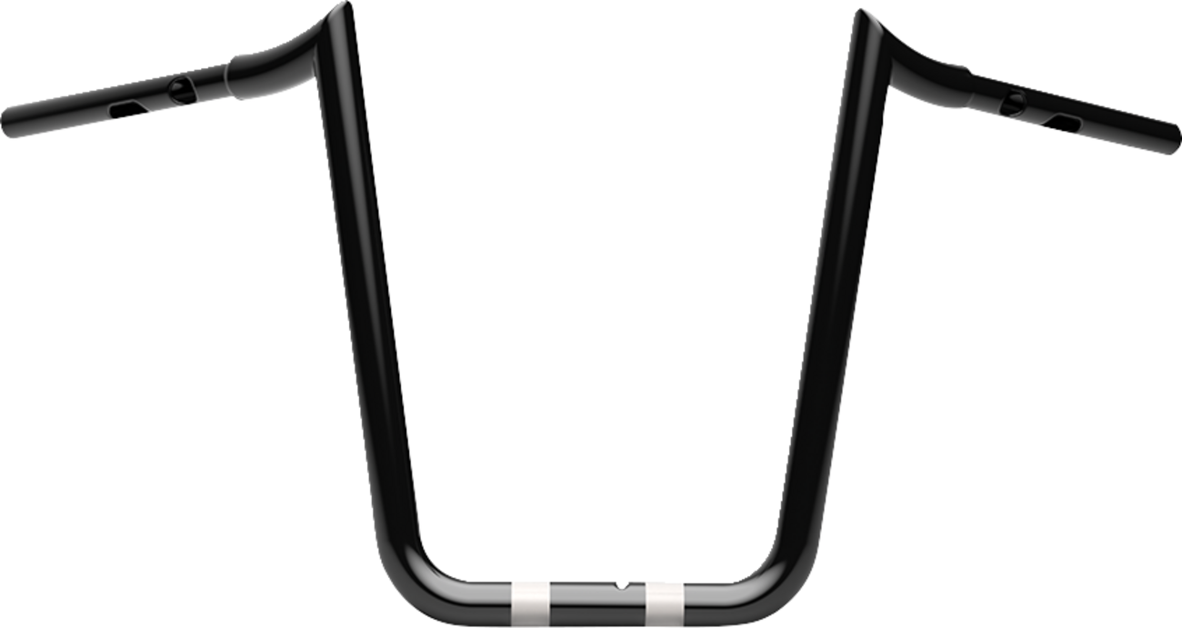 LA CHOPPERS 1-1/4" Prime Ape Handlebar - 14" - Black LA-7359-14B