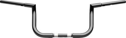 LA CHOPPERS 1-1/4" Twin Peaks Touring Handlebar - 8" - Black LA-7367-08B