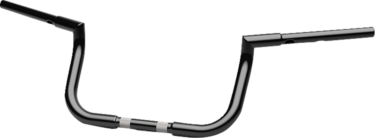 LA CHOPPERS 1-1/4" Twin Peaks Touring Handlebar - 8" - Black LA-7367-08B