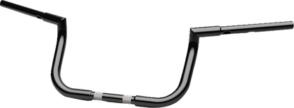 LA CHOPPERS 1-1/4" Twin Peaks Touring Handlebar - 8" - Black LA-7367-08B