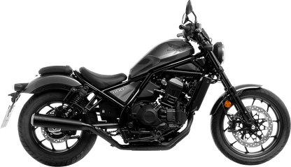 LEOVINCE Classic Slip-On Muffler - Black 15009FBU