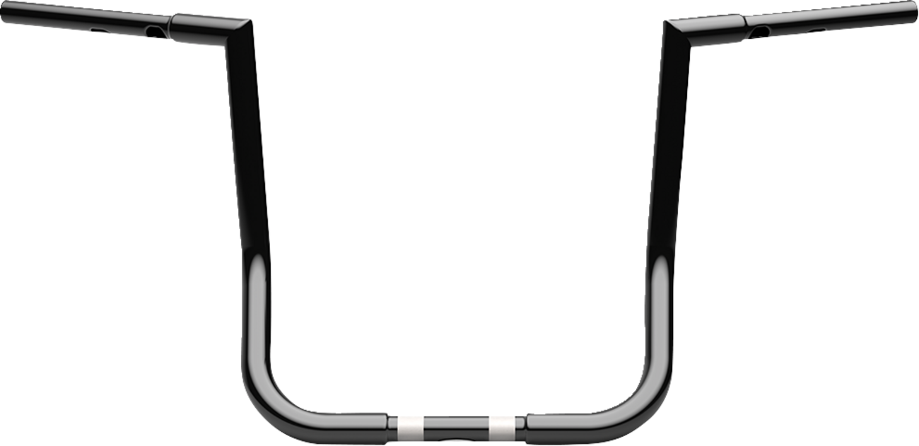 LA CHOPPERS 1-1/4" Twin Peaks Touring Handlebar - 16" - Black LA-7367-16B