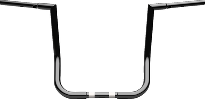 LA CHOPPERS 1-1/4" Twin Peaks Touring Handlebar - 16" - Black LA-7367-16B
