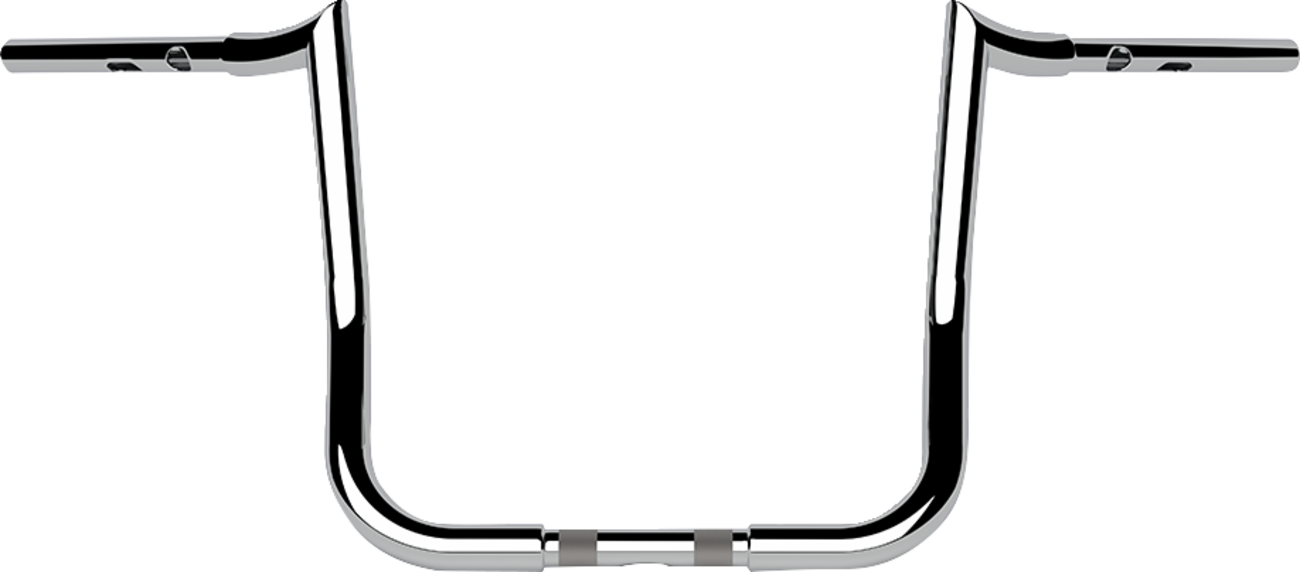 LA CHOPPERS 1-1/4" Prime Ape Handlebar - 12" - Chrome LA-7371-12