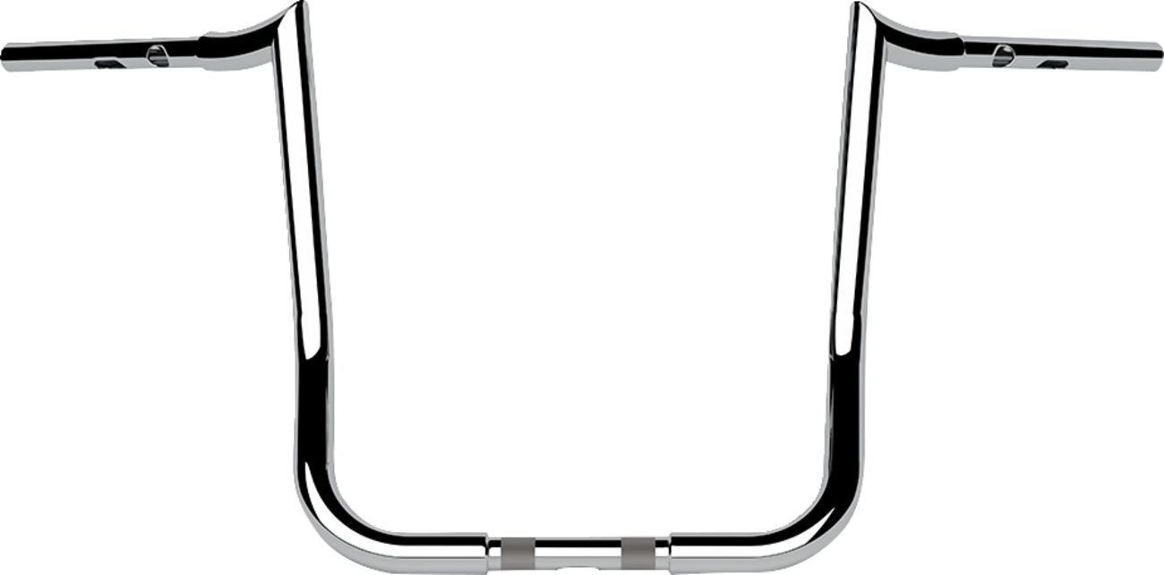 LA CHOPPERS 1-1/4" Prime Ape Handlebar - 14" - Chrome LA-7371-14
