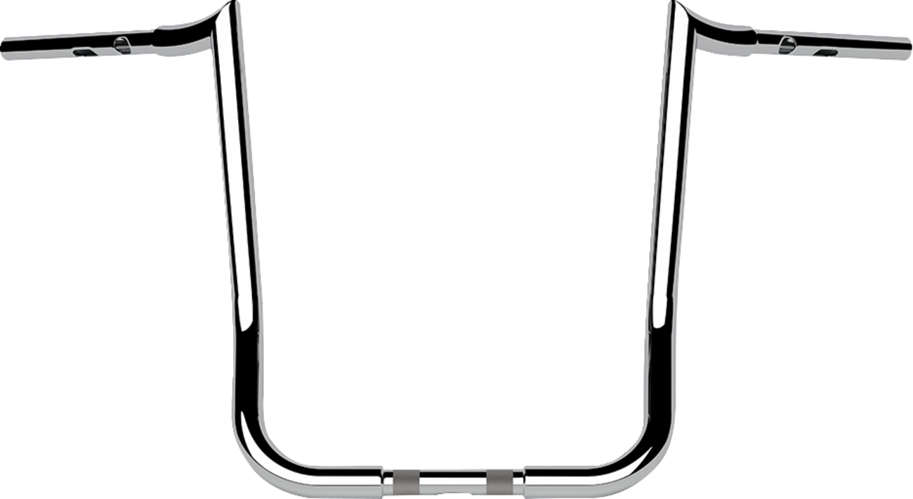 LA CHOPPERS 1-1/4" Prime Ape Handlebar - 16" - Chrome LA-7371-16