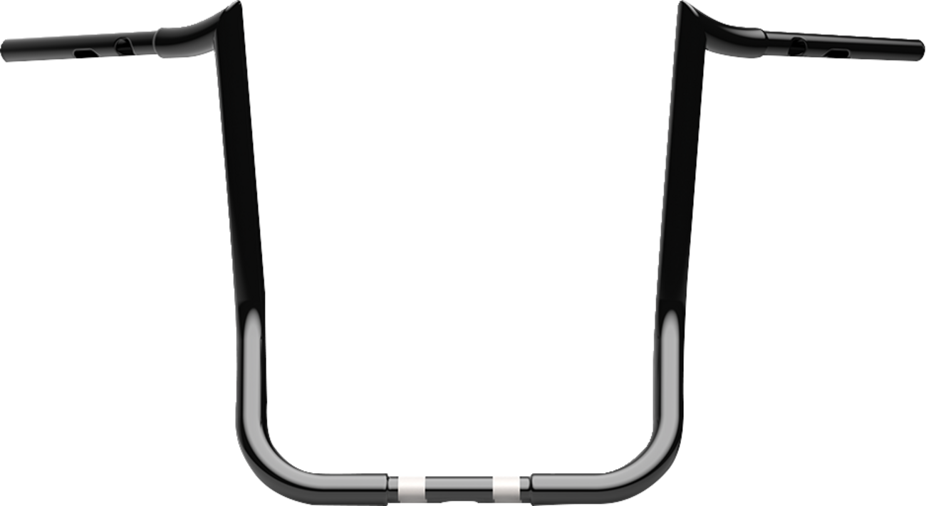 LA CHOPPERS 1-1/4" Prime Ape Handlebar - 16" - Black LA-7371-16B