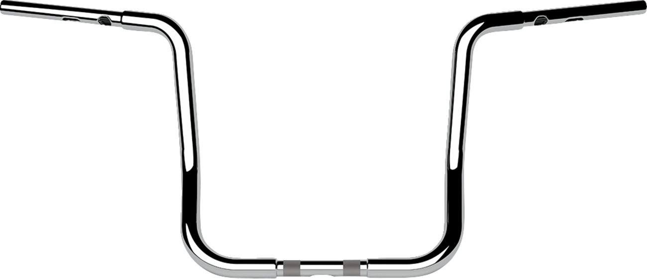 LA CHOPPERS Handlebar - Twin Round - 1-1/4" x 14" - Chrome LA-7347-14