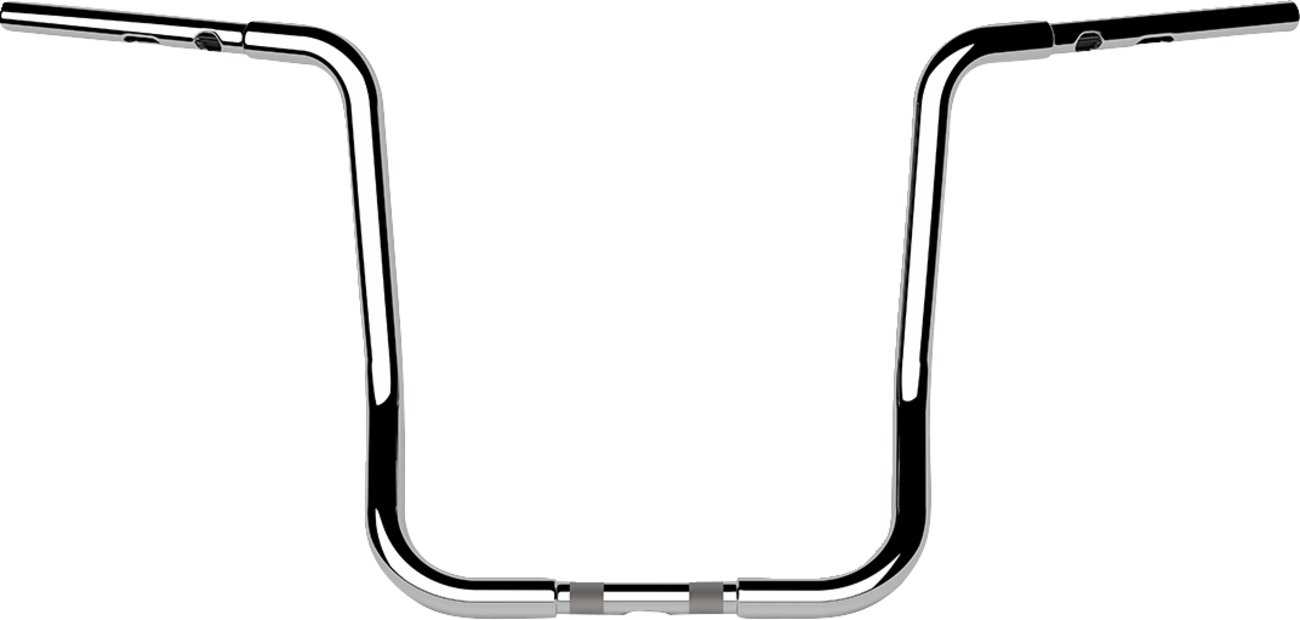 LA CHOPPERS Handlebar - Twin Round - 1-1/4" x 16" - Chrome LA-7347-16