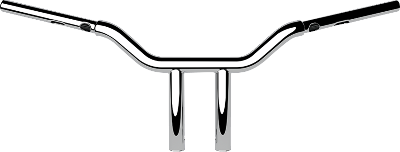 LA CHOPPERS One-Piece Kage Fighter Handlebar - 10" x 1-1/4" - Chrome LA-7346-10