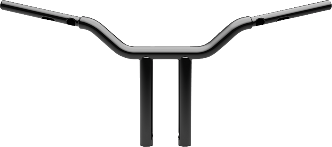 LA CHOPPERS One-Piece Kage Fighter Handlebar - 12" x 1-1/4" - Black LA-7346-12B