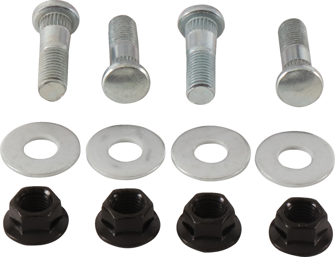 MOOSE OFFROAD Wheel Stud/Nut Kit - Front - Suzuki KingQuad 300 85-1122