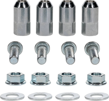 MOOSE OFFROAD Wheel Stud/Nut Kit - Front/Rear - Polaris 85-1127