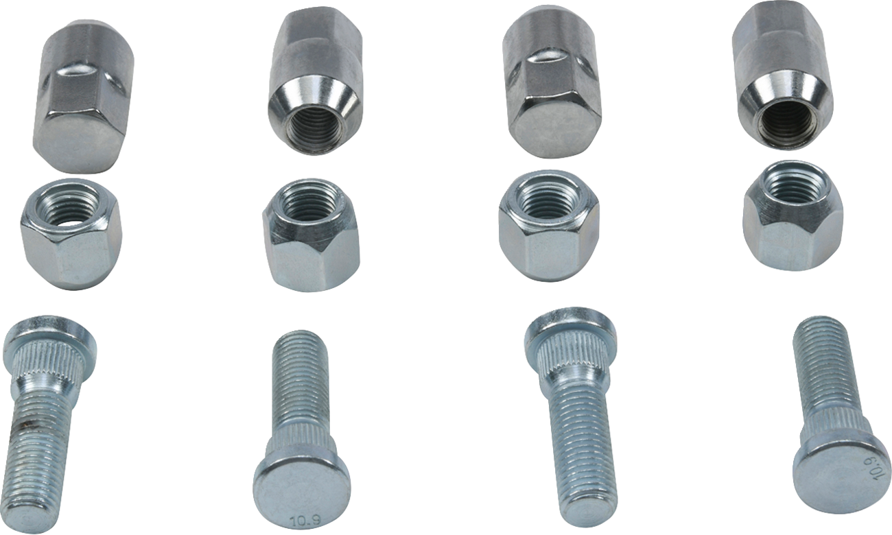 MOOSE OFFROAD Wheel Stud/Nut Kit - Front/Rear - Polaris Ranger 570/900/RZR 900 85-1129